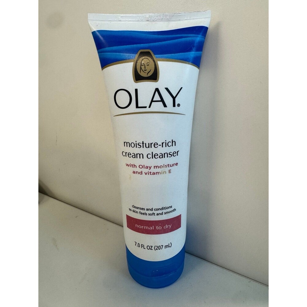 Olay Moisture-Rich Cream Cleanser with Vitamin E Normal to Dry Skin 7 oz